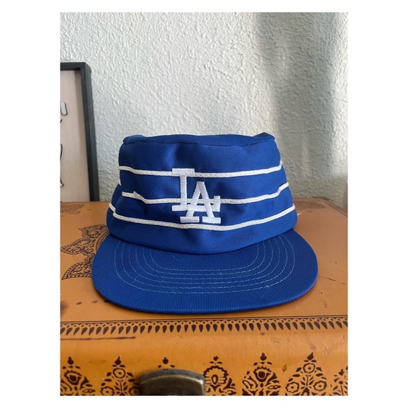 Vtg La Dodgers Pillbox Hat 